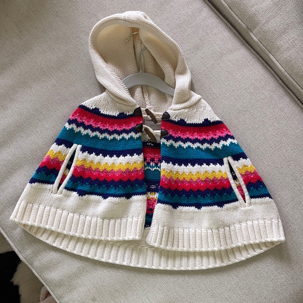 3T knitted poncho